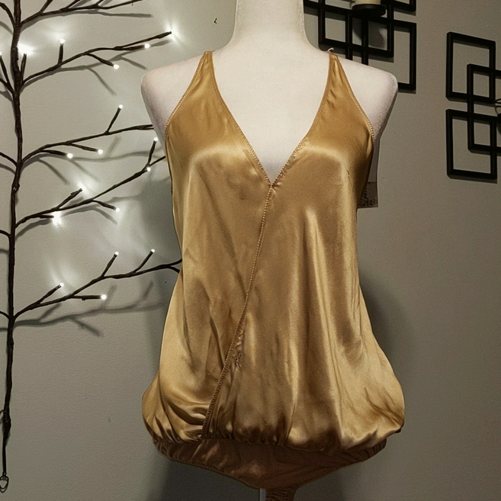 GUESS 100% Silk Bodysuit